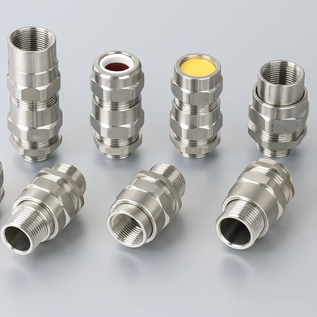 Ex-rated cable glands and sealing accessories
